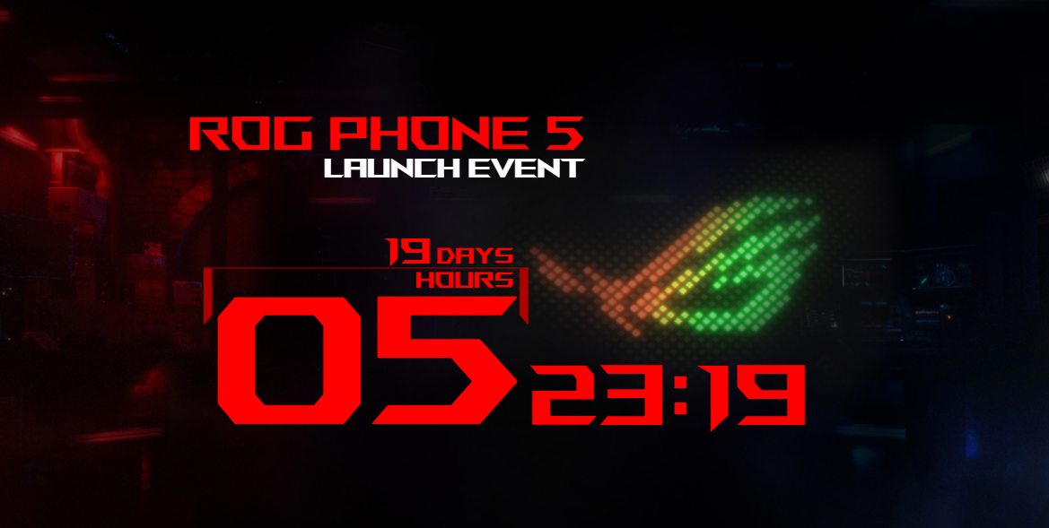 ASUS ROG Phone 5 March 10 launch event