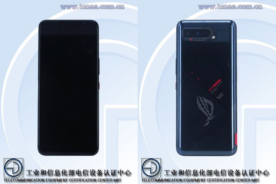 ASUS ROG Phone 5 (ASUS_I005DA) images at TENAA