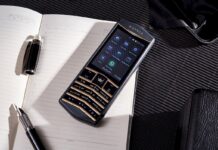 Caviar Origin concept smartphone design showcases gold-plated keypad Caviar Origin Concept Smartphone