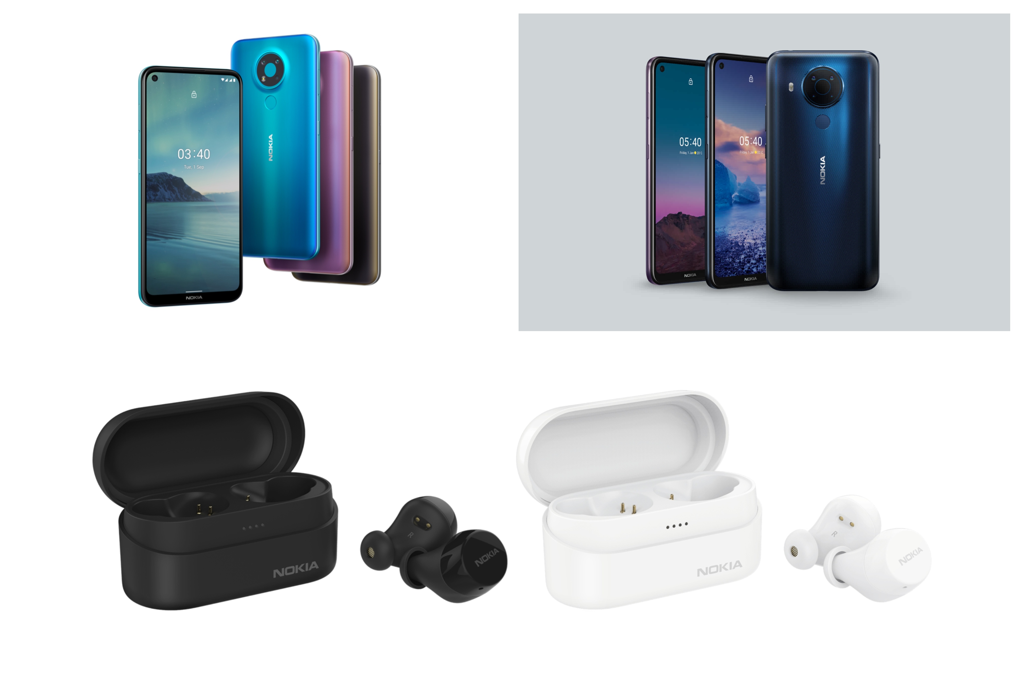 Nokia 3.4 Nokia 5.4 and Nokia Power Earbuds Lite launched in