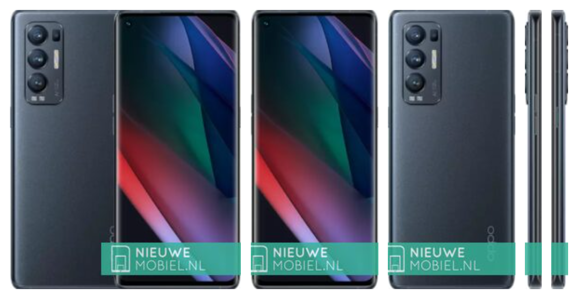 Renders de OPPO Find X3 Neo 