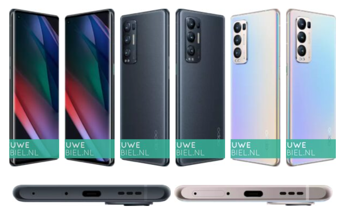 Renders de OPPO Find X3 Neo 