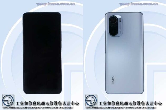 Redmi K40 TENAA images