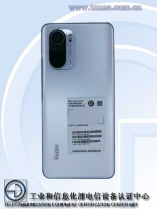 Redmi K40 TENAA