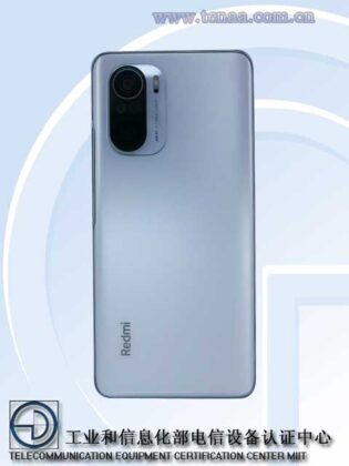 Redmi K40 TENAA