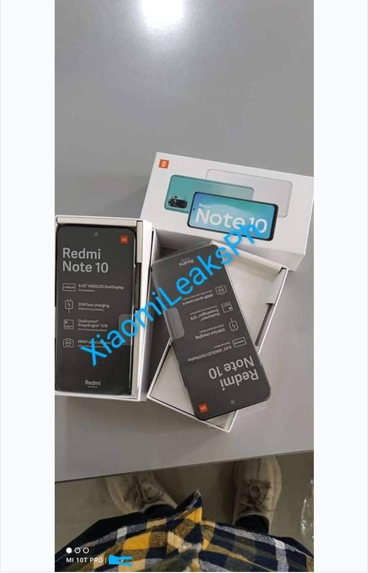 Unboxing de Redmi Note 10