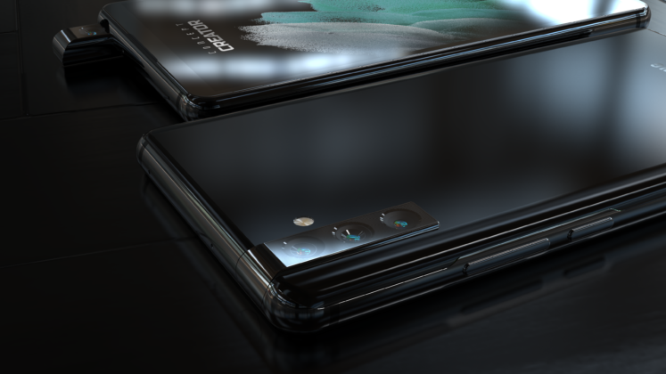 Samsung patents a smartphone design with rotatable pop-up camera module 9