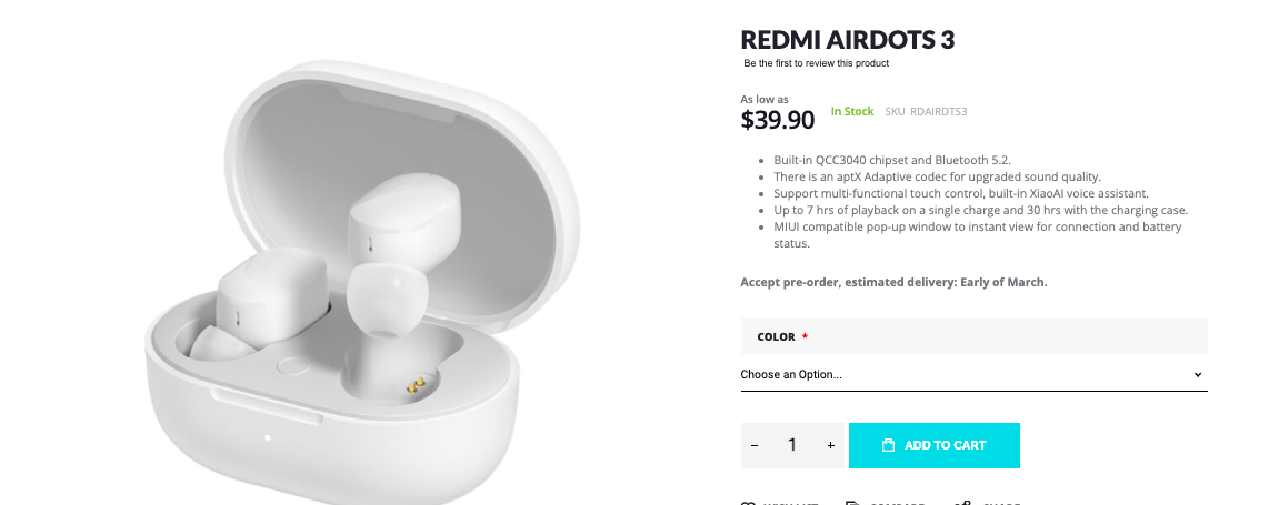 redmi airdots 3 2