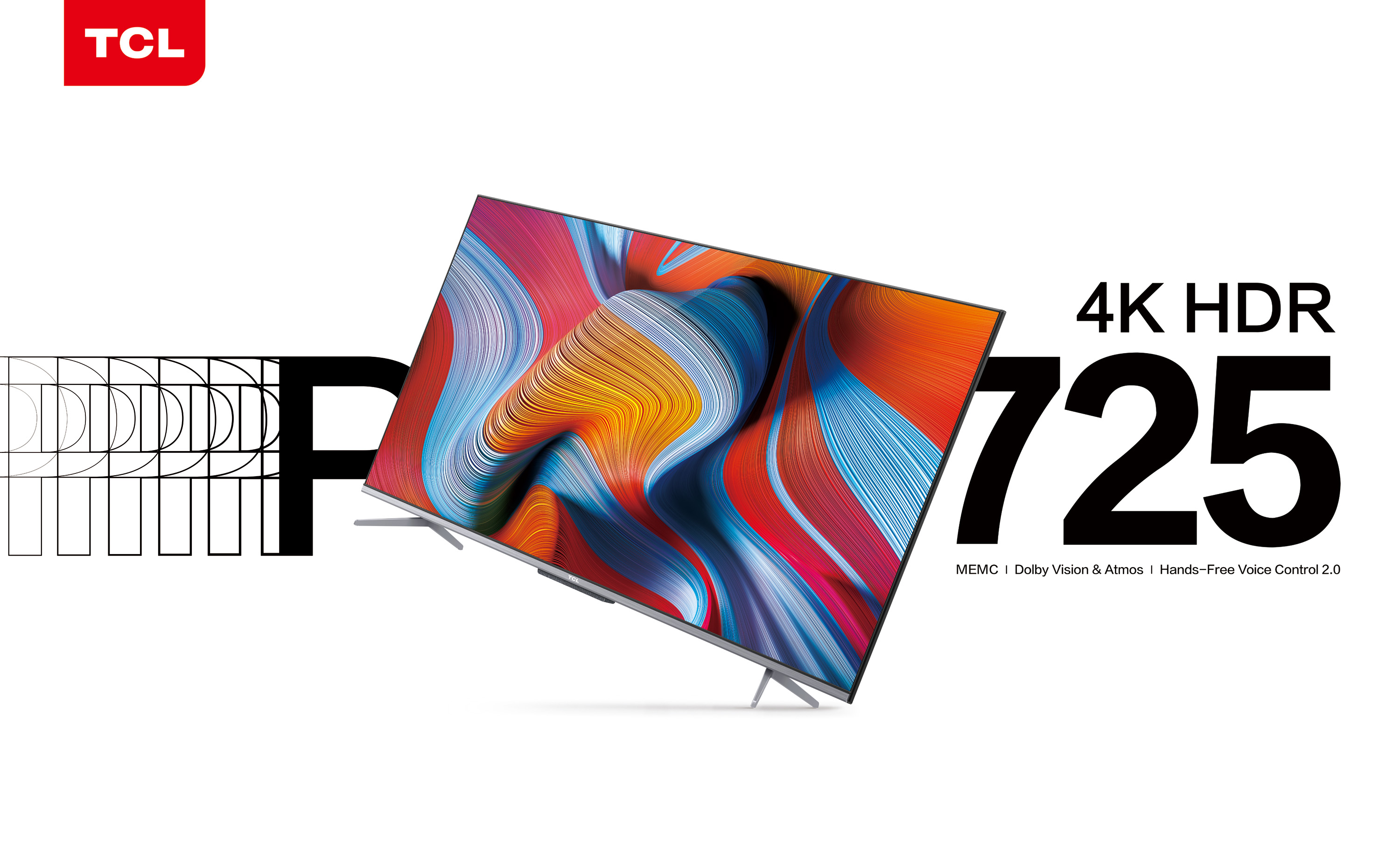 Televisor TCL 4K HDR P725