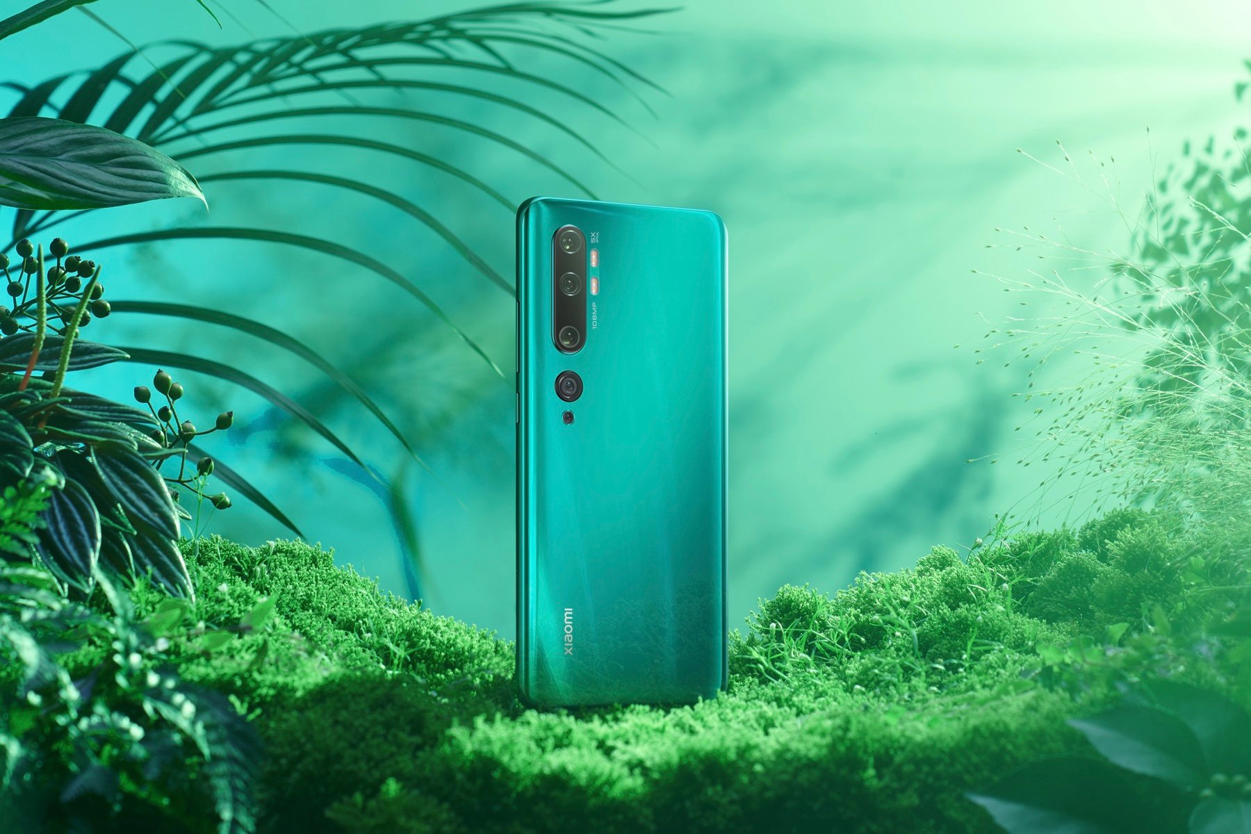 Presentado Xiaomi Mi Note 10 Pro Aurora Green