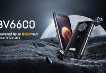 Blackview BV6600’s massive 8580 mAh battery supports upto 2-5 days of standby time