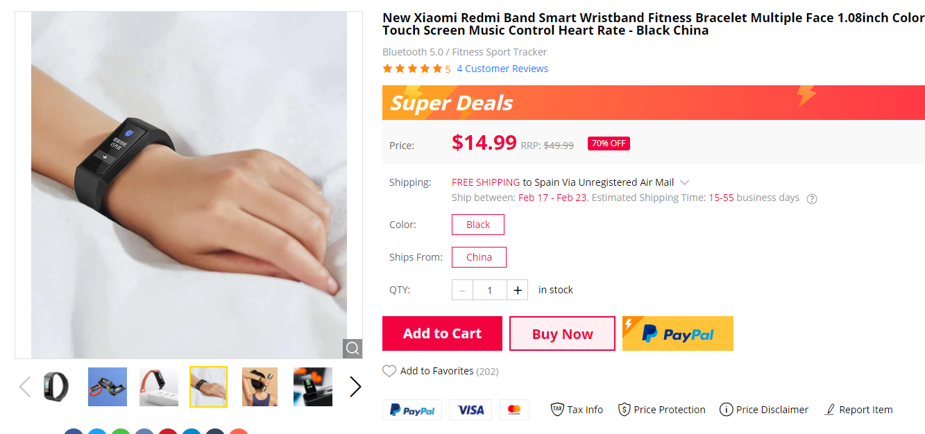 redmi band deal