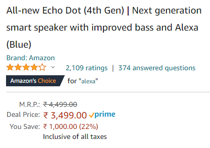 echo dot
