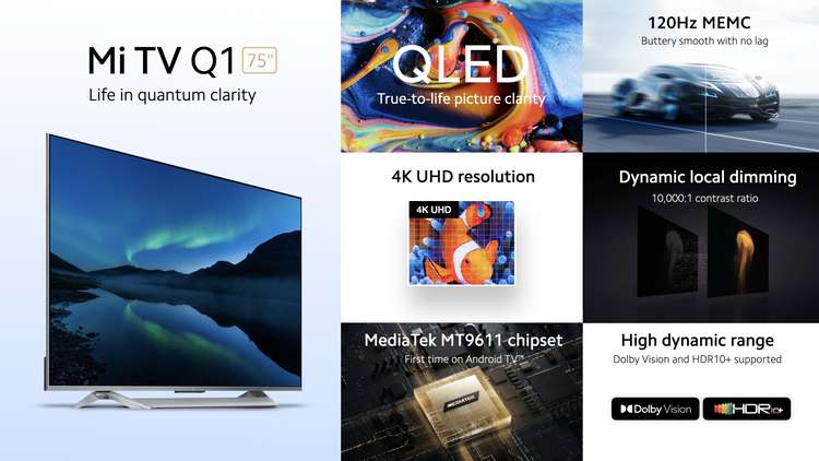 Xiaomi Mi TV Q1 75-inch