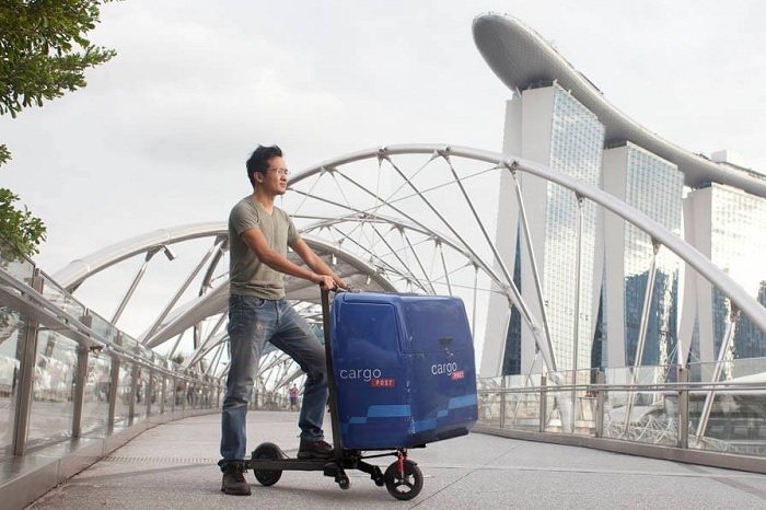 MIMO C1 cargo e-scooter