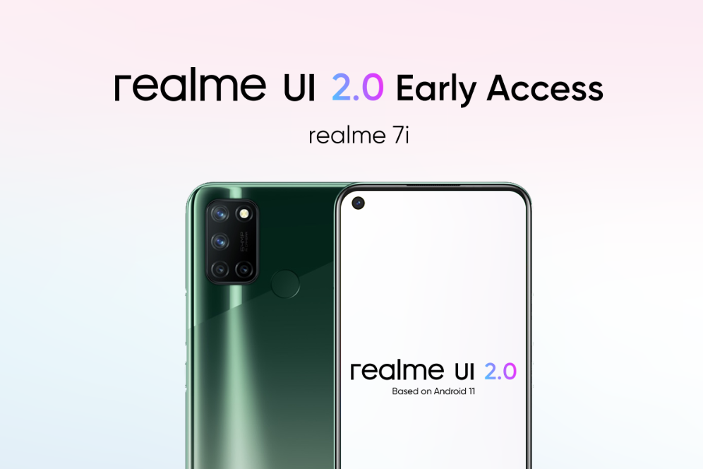 realme 7i realme UI 2.0 Android 11 Early Access Program