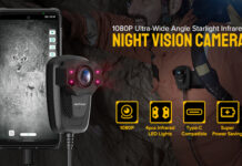 Ulefone Night Vision camera launched with Infrared LED lights