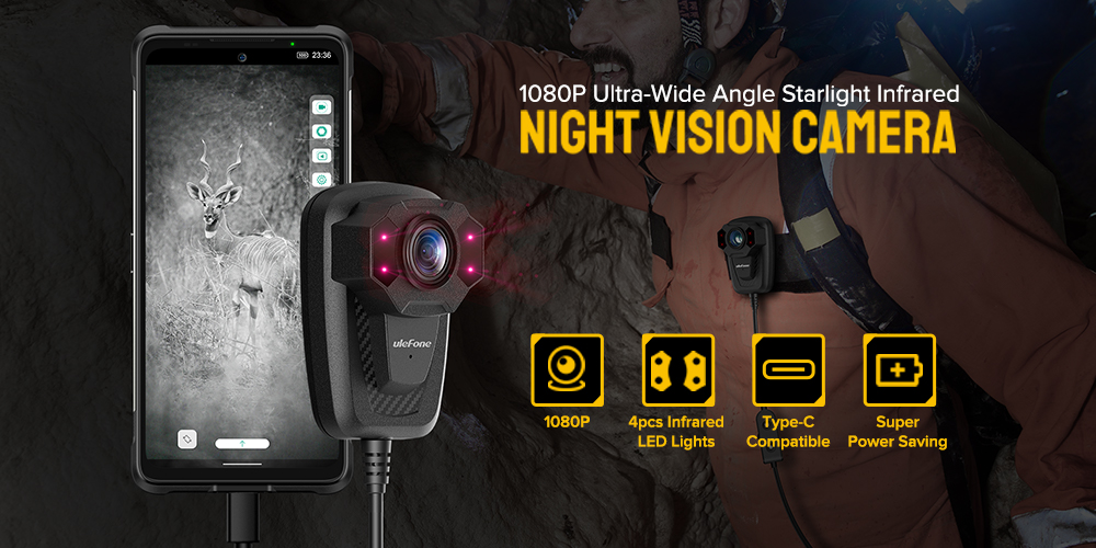 Ulefone Night Vision camera launched with Infrared LED lights Droid News