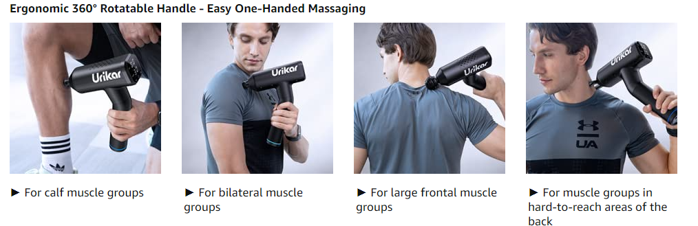 Urikar pro 3 massage gun 5