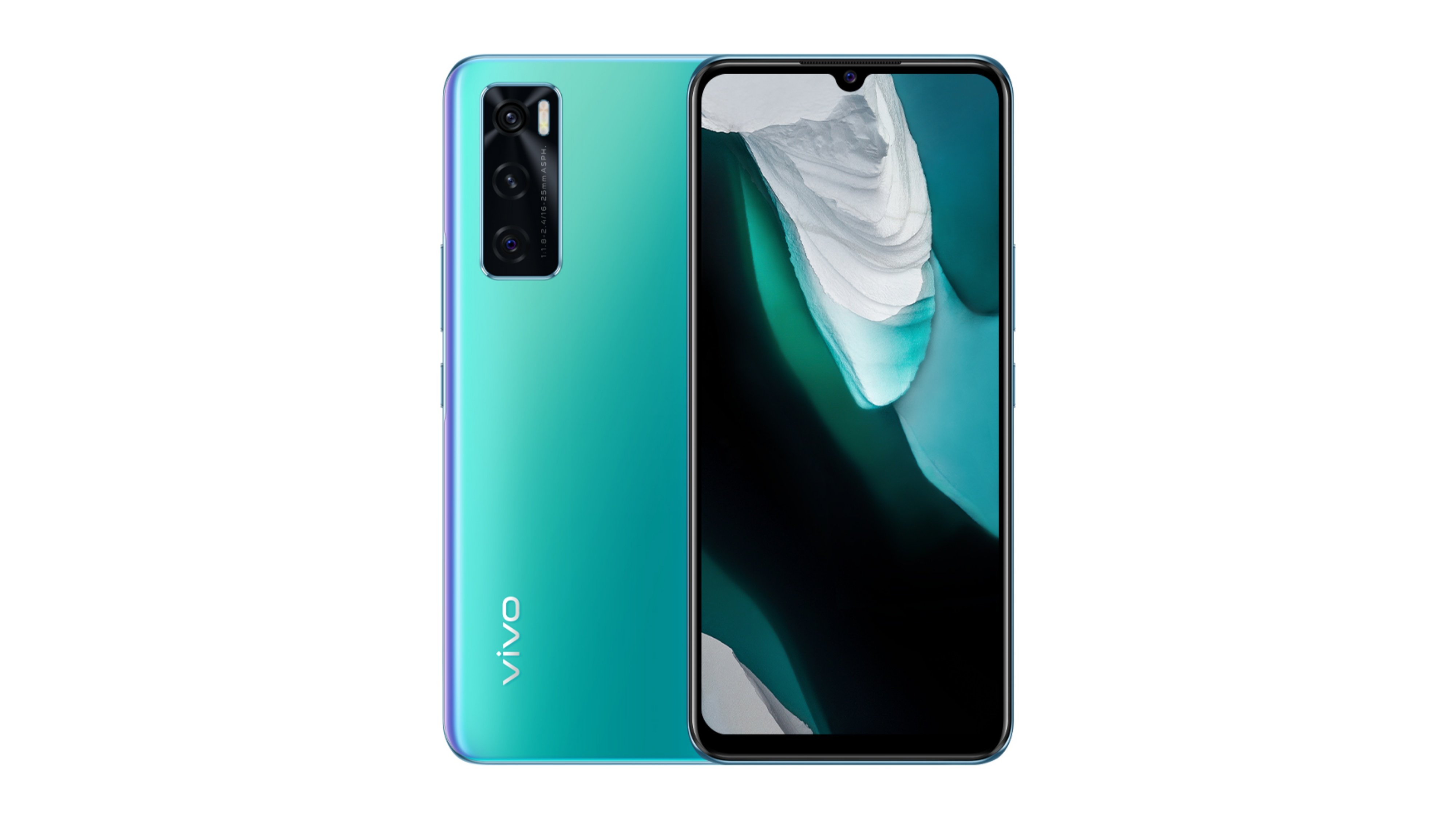 vivo V20 SE Aquamarine Green Featured