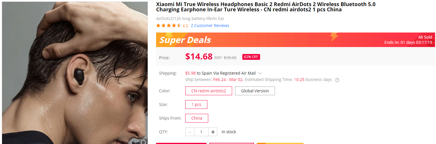 xiaomi earbuds basic 2 - cn version