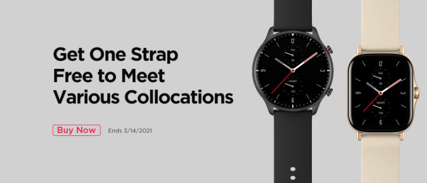 Amazfit Free Strap Promo