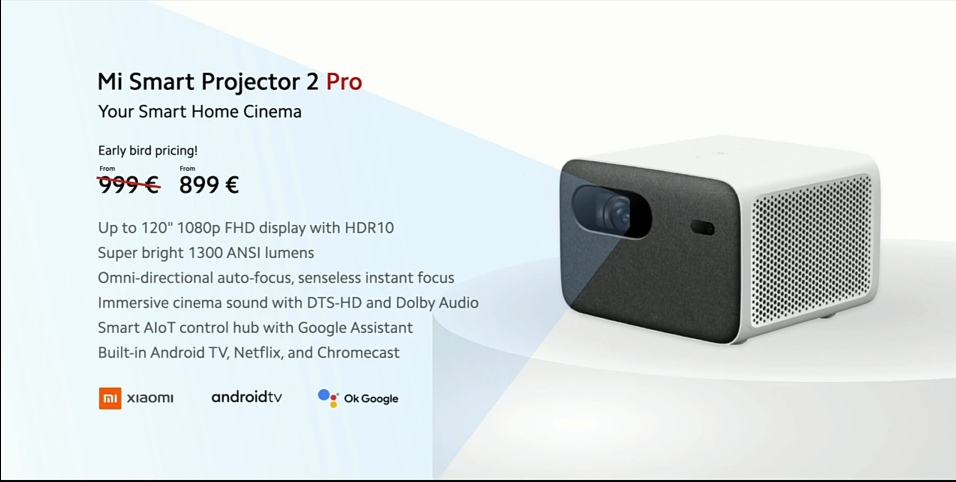 Mi Smart Projector 2 Pro Mi Smart Projector 2 Pro