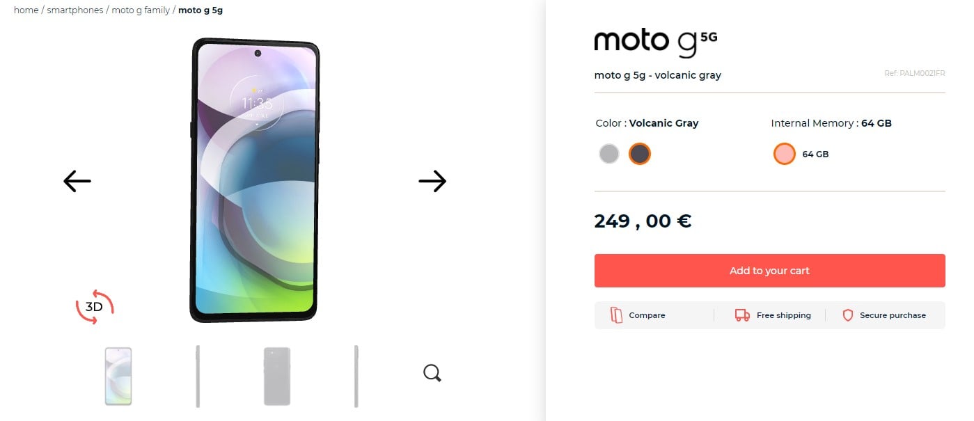 Moto G 5G discount