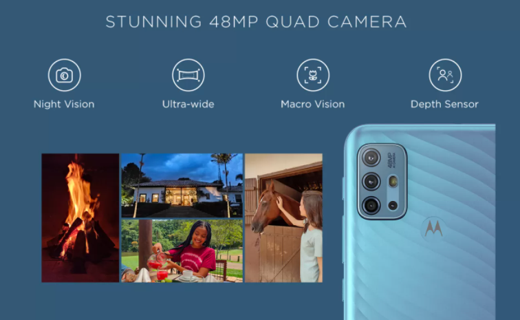 Moto G10 Power cameras