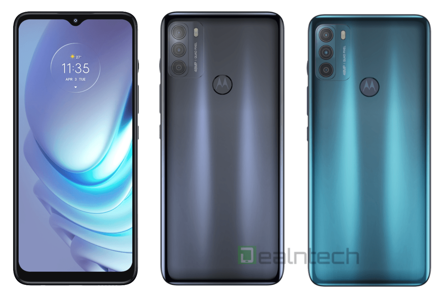 Motorola Moto G50 renders leaked, shows Triple-cameras, 3.5