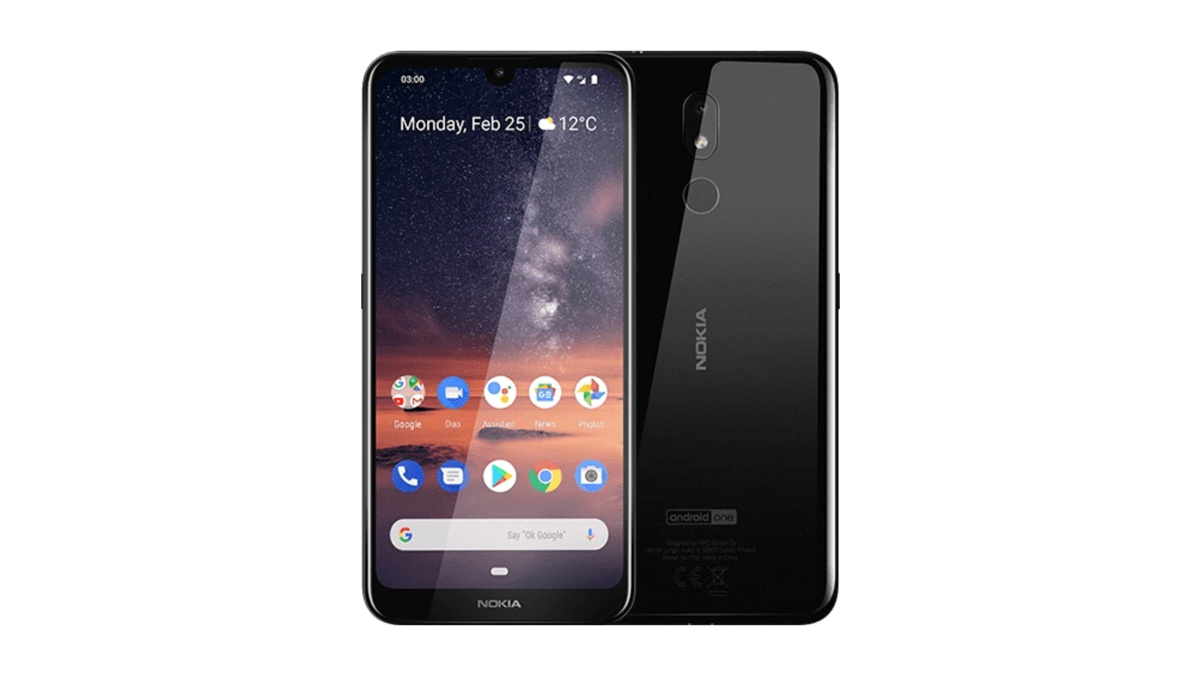 Nokia 3.2 Black Featured