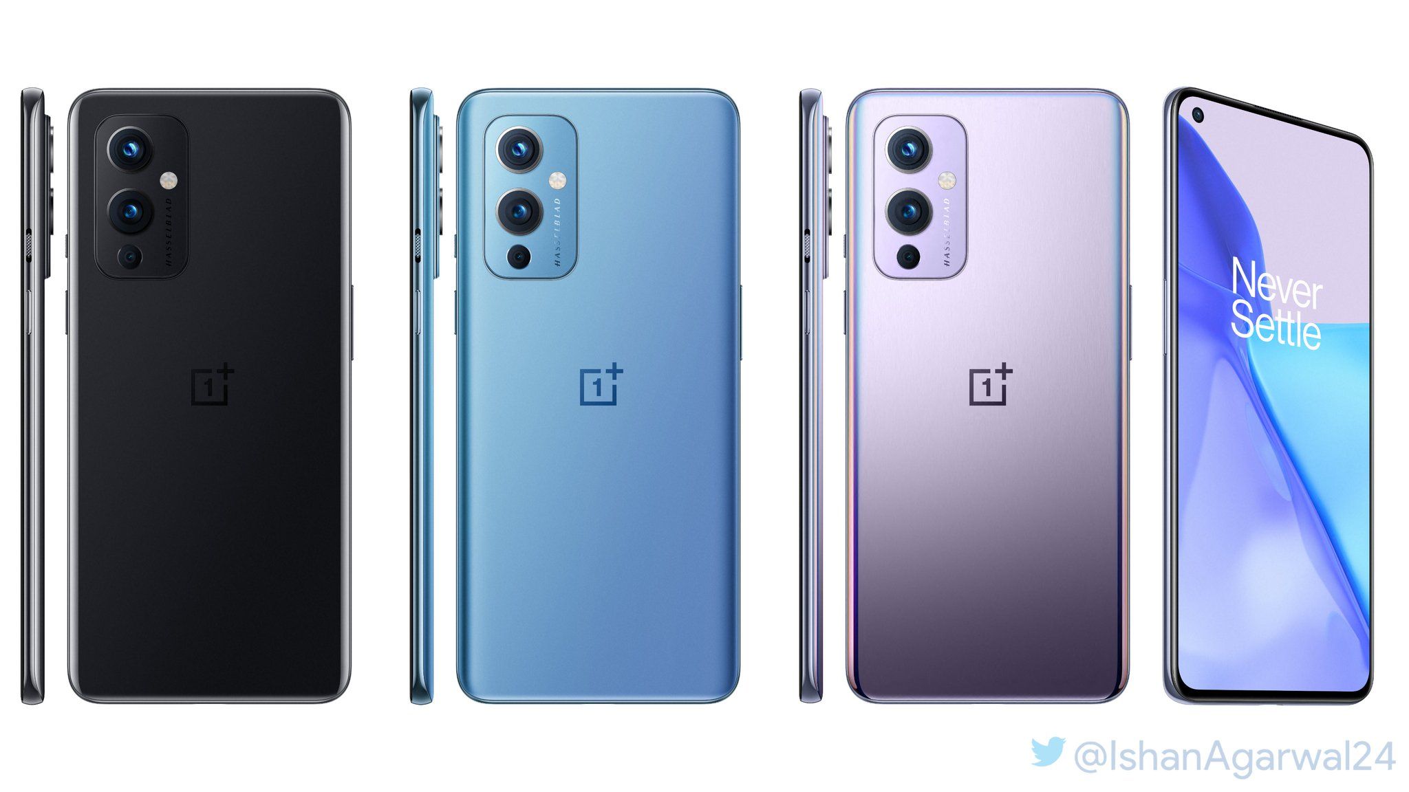 Las representaciones oficiales de OnePlus 9 y 9 Pro 5G se filtraron nuevamente