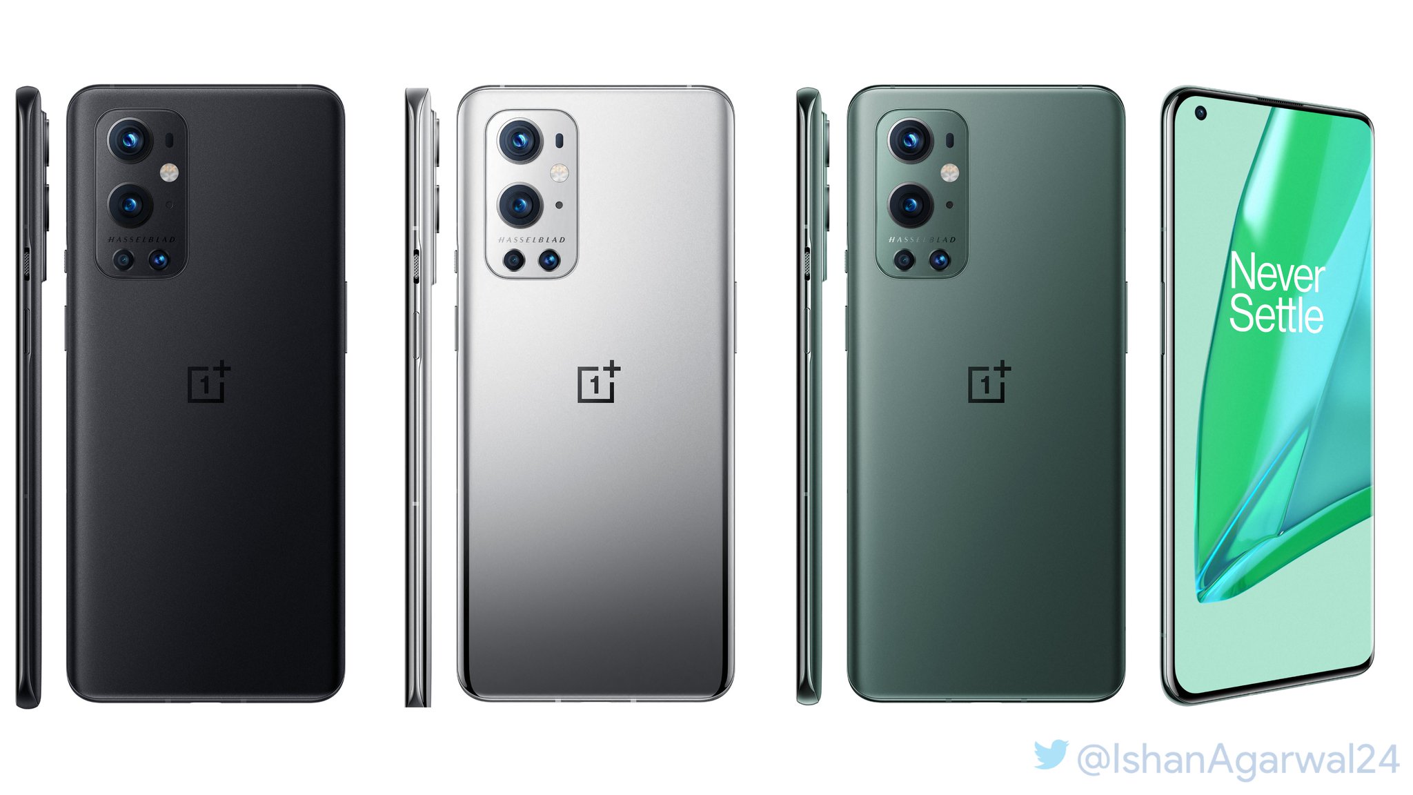 OnePlus 9 Pro 5G sedang ditampilkan