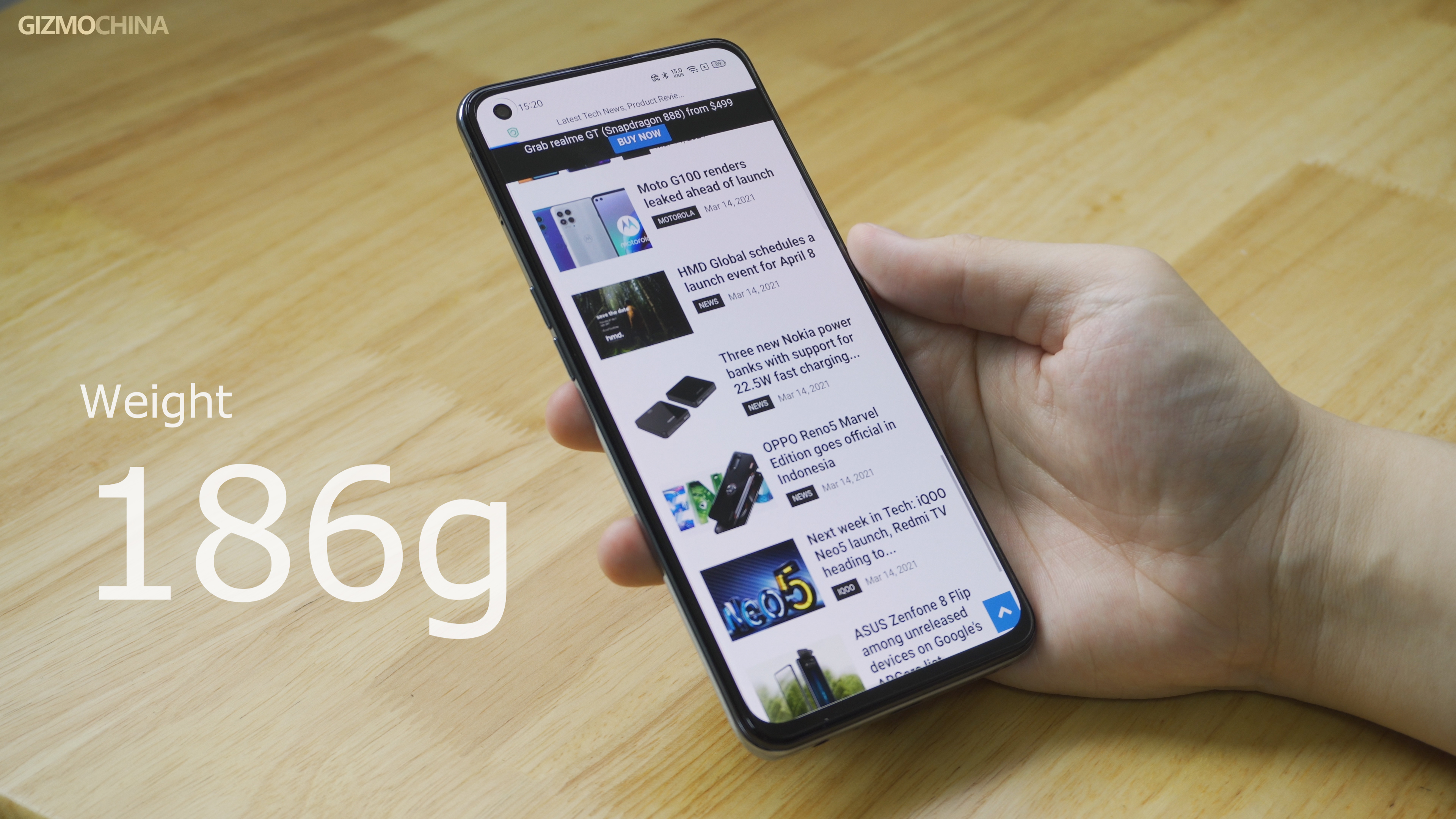 Realme GT Review: A worthy Redmi K40 Pro rival 6 Realme GT weight