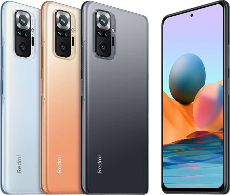 REDMI NOTE 10, 10S, 10 5G, 10 PRO and 10 PRO MAX: which cell phone