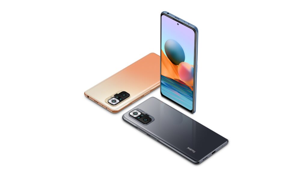 Redmi Note 10 Pro Max Todos los colores en primer plano 02