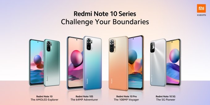 Redmi Note 10 series global