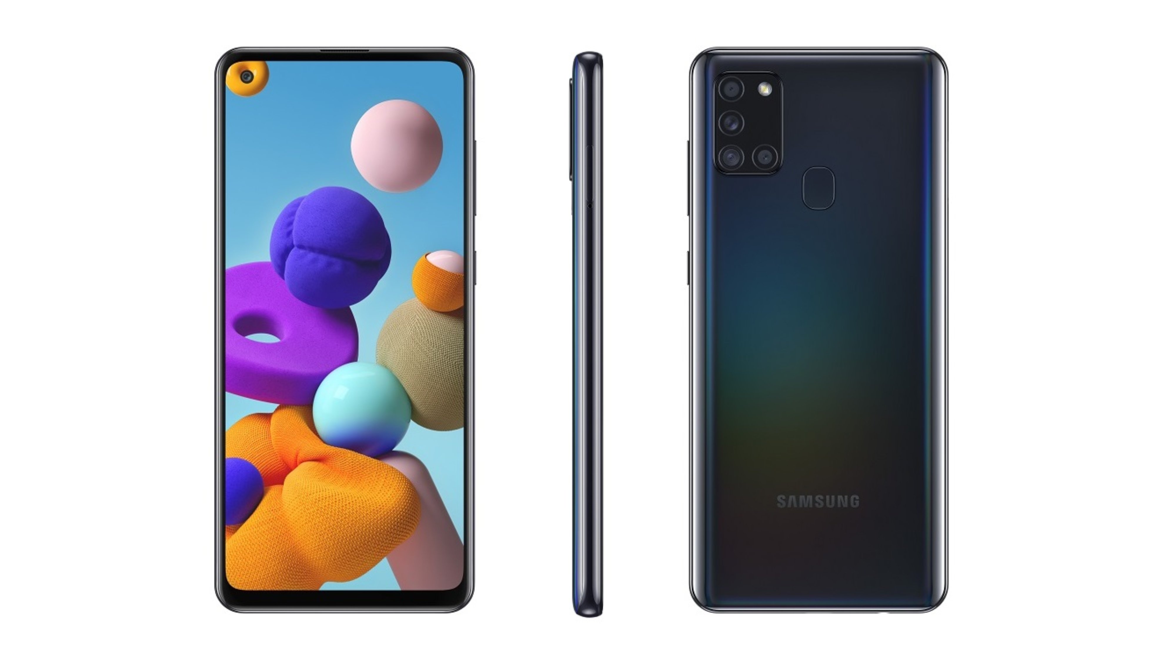 Samsung Galaxy A21s Black Featured
