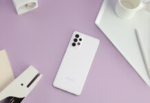 Samsung Galaxy A72 gets One UI 4.1 based Android 12 update in Brazil Samsung Galaxy A72 Awesome White Featured