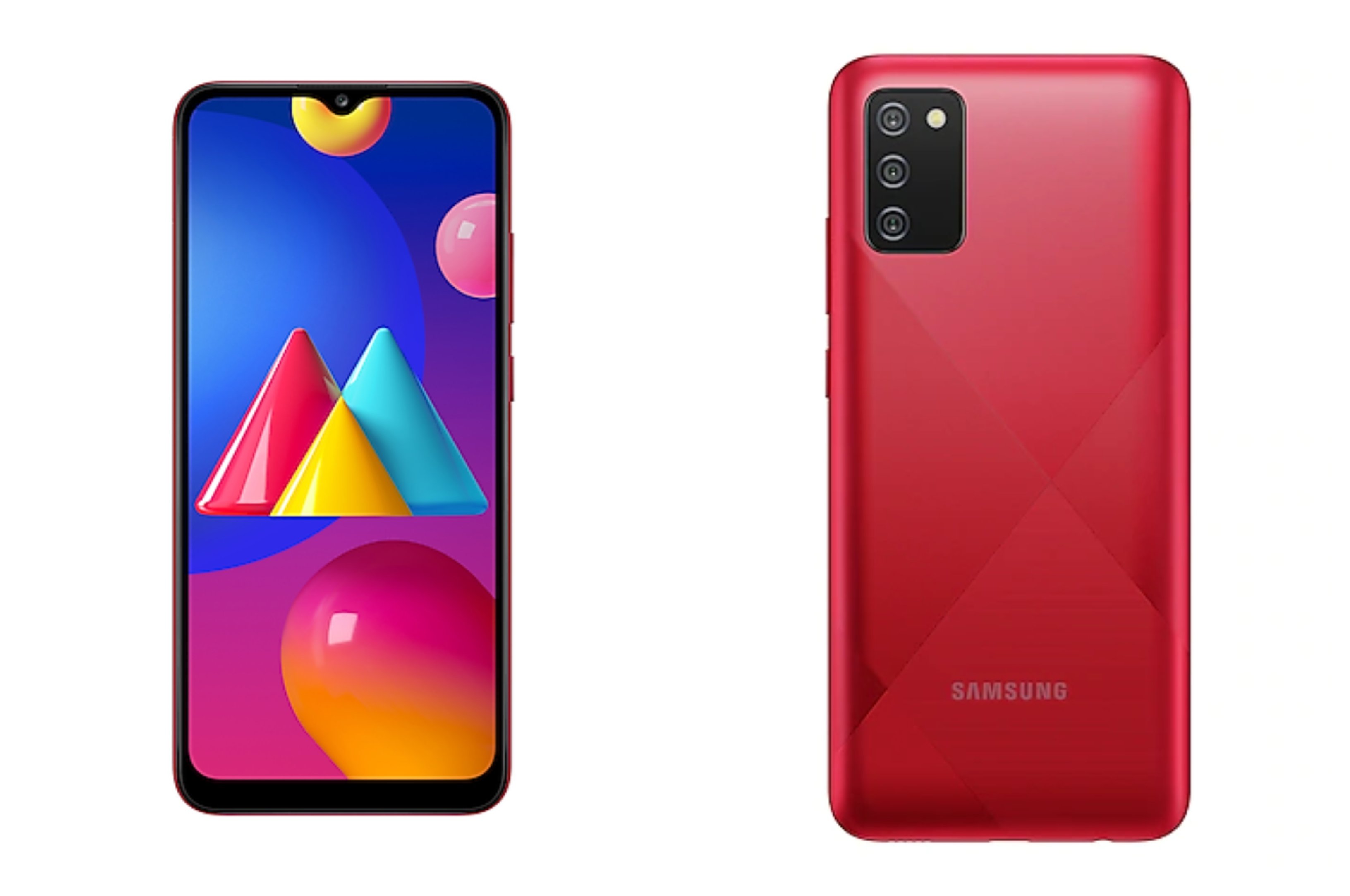 Samsung Galaxy M02s Red Featured