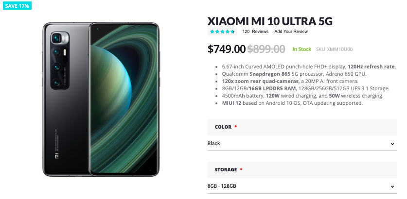 Buy Xiaomi 12S Ultra 5G Phone - Giztop