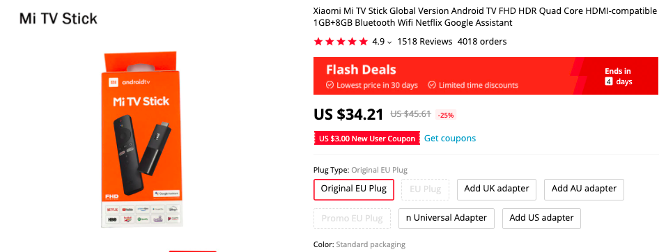 xiaomi mi tv stick 1