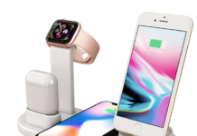 Get 4 in 1 Wireless Charging Stand for $12.74 (Original Price $20) 4 in 1 wireless charger 4