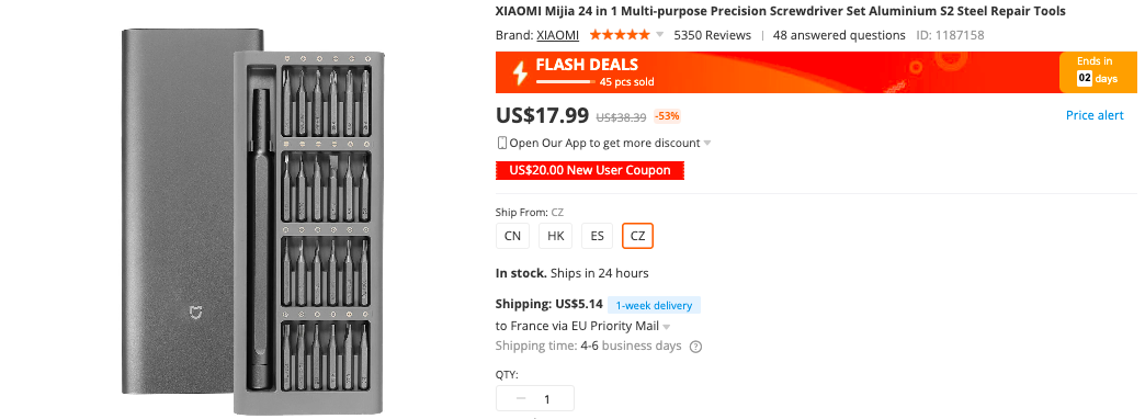 mijia precision screwdrivers