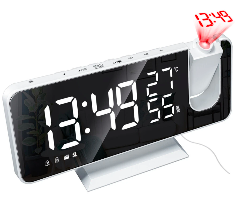 Flash Deal Get LED Mirror Alarm Clock / Radio for 17.39 Only Gizmochina
