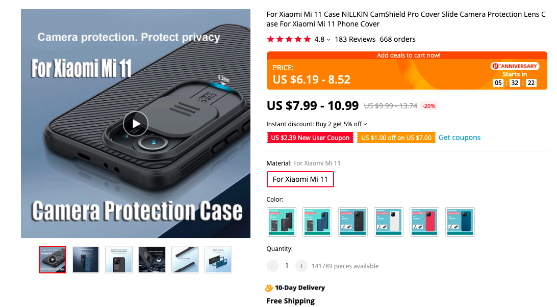 cam shield pro case