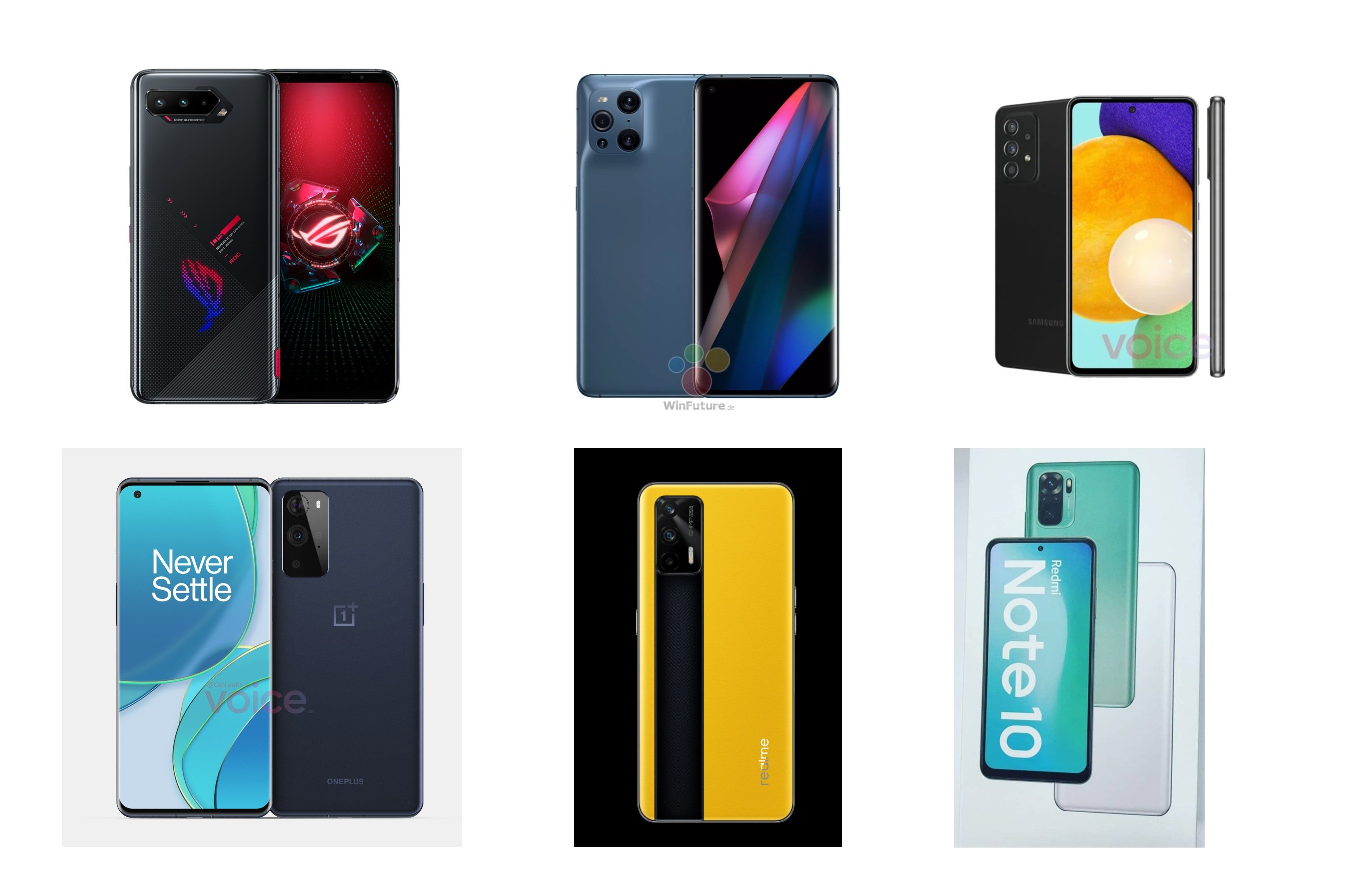 Upcoming Smartphones March 2021