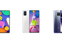Samsung Galaxy F62 vs Samsung Galaxy M51 vs Xiaomi Mi 10i: Specs Comparison
