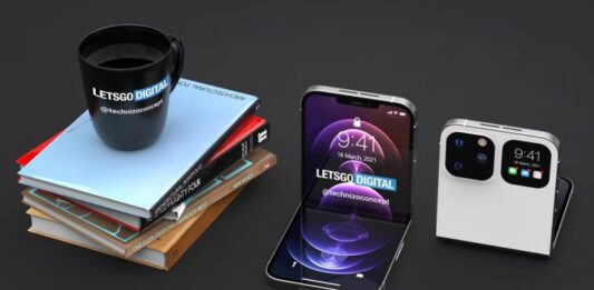 Apple flip foldable iPhone