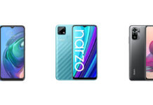 Moto G10 Power vs Realme Narzo 30A vs Redmi Note 10S: Specs Comparison